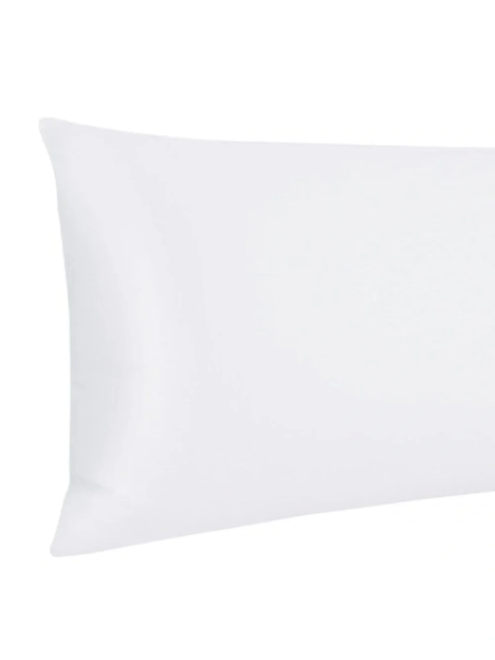 BODY PILLOW COVER Egyptian Cotton 20x54” WHITE